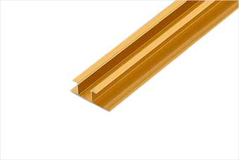 韶关航空纤维墙咔铝合金带灯中条(钛金氧化)