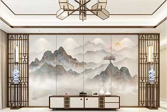 韶关森佰汇航空纤维（山水画系列）