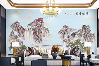 韶关森佰汇航空纤维墙咔(鸿运当头)